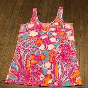 Lilly Pulitzer v neck tank